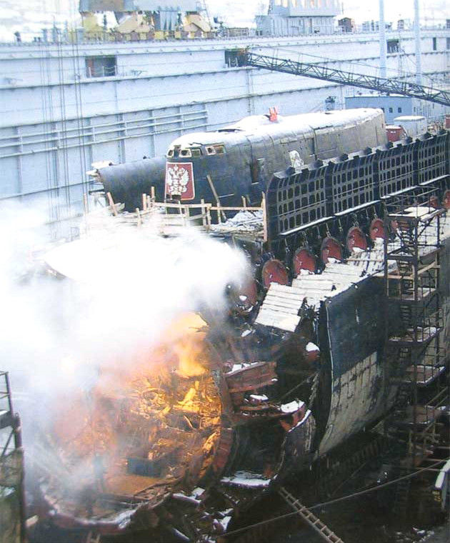 巡航ミサイル原潜 クルスク 旧ロシア ソ連海軍報道情報管理部