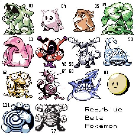 ポケモン 初代ポケモンの没デザインが不気味 まとめtok ポケモン 初代ポケモンの没デザインが不気味 まとめtok