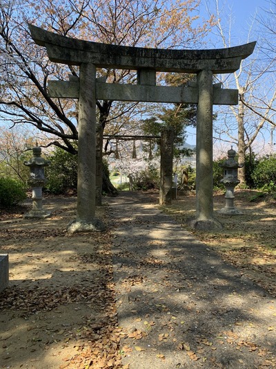 鳥居奥から