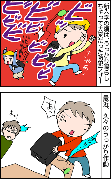 ちくわの穴から星☆を見た ＊4コマ-ブザー１