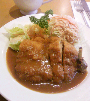 ちくわの穴から星☆を見た ＊4コマ-ごはん2