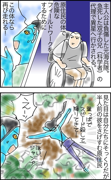 ちくわの穴から星☆を見た *4コマ-アバター内容1