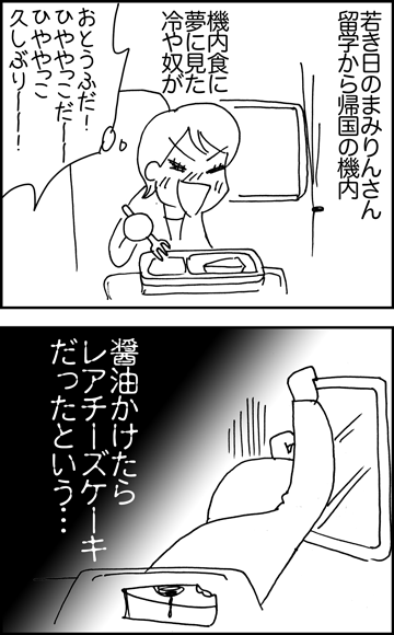 ちくわの穴から星☆を見た *4コマ-飛行機1