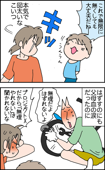 ちくわの穴から星☆を見た *4コマ-鍵4