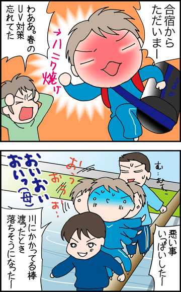 ちくわの穴から星☆を見た *4コマ-冒険1
