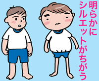はらがでて