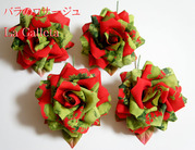 バラのコサージュ Art Flower