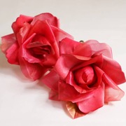 バラ コサージュ handmade rose