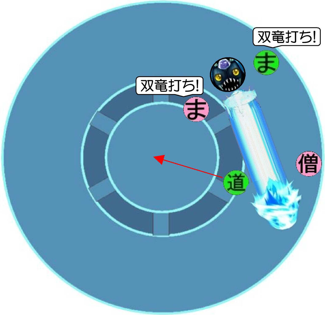 邪蒼鎧デルメゼ攻略 前衛はどこに立つのがよいか Xrx Style