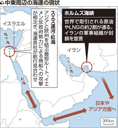 【速報】ペルシャ湾で商船三井のコンテナ船が損傷　けが人なし・自力航行可能
