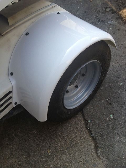 ジャイロXミニカー登録用70mmオーバーフェンダー ジャイロキャノピーミニカー登録用オーバーフェンダースペーサー 正規