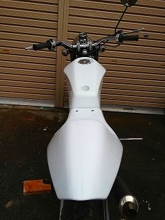 エイプ50 スペンサーレプリカ シートカウル APE(エイプ)50/100用DAMAGE