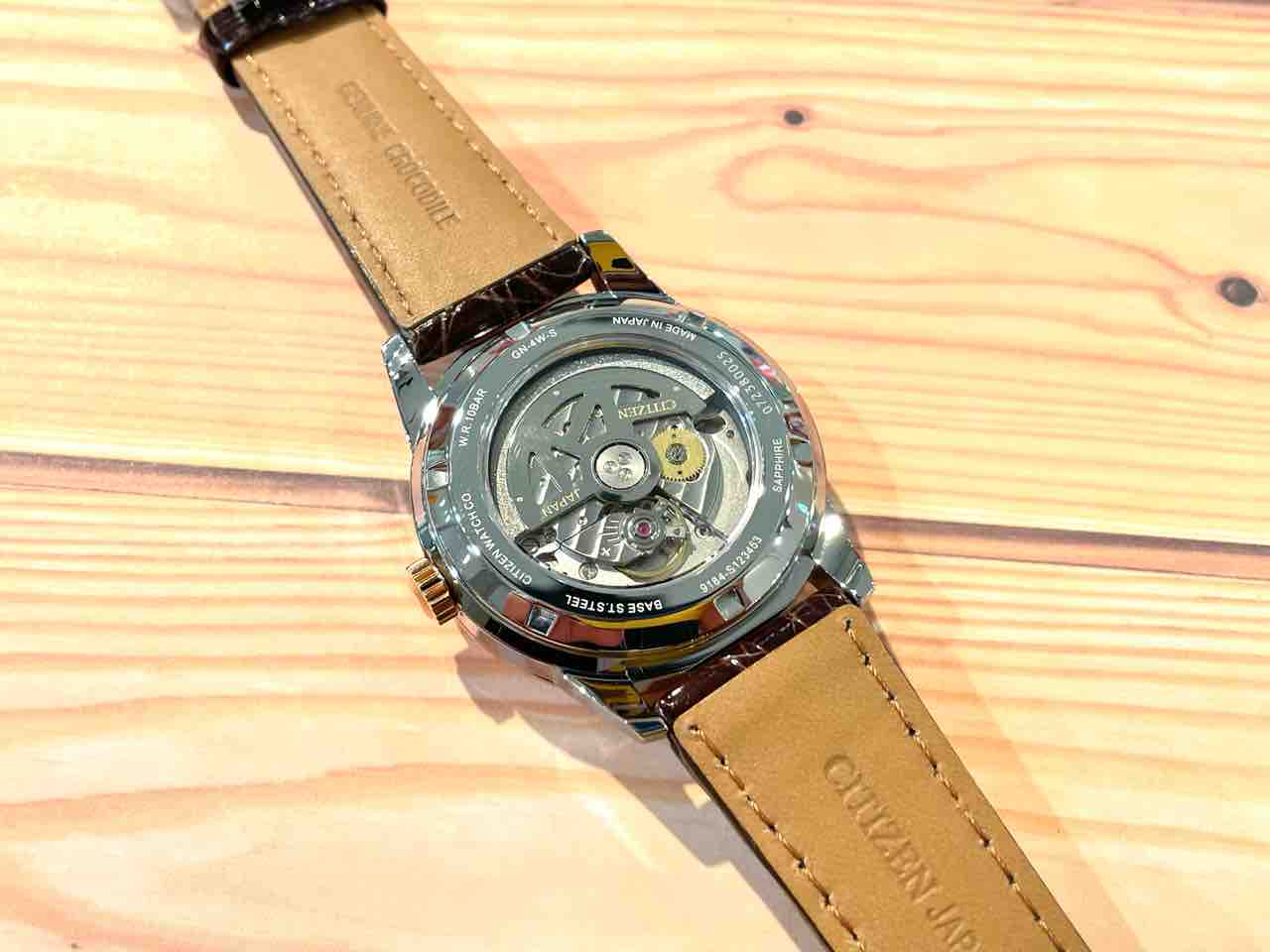 CITIZEN】スタイリッシュなメカニカルウォッチ！【NB3004-04K 