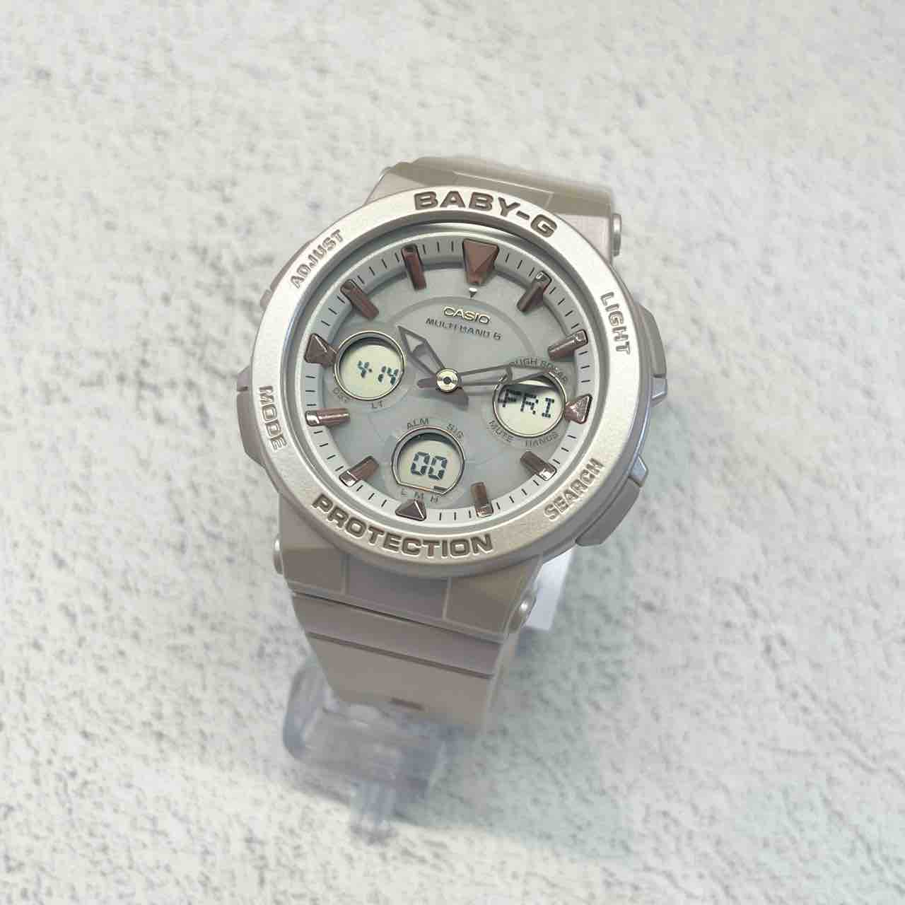 BABY-G】カジュアルスタイルにおすすめの電波ソーラー！【BGA-2510