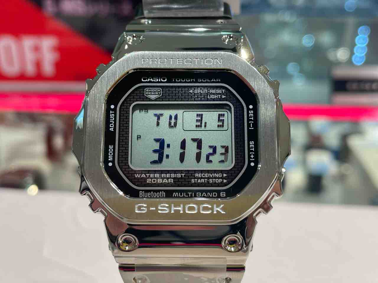 新品未開封 納品書込み G-SHOCK GMW-B5000D-1JF