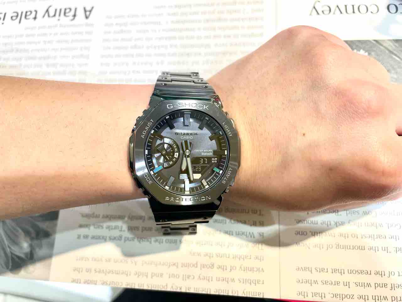 G-SHOCK】ブラックメタルがカッコいい!【GM-B2100BD-1AJF G-SHOCK】ブラックメタルがカッコいい!【GM-B2100BD-1AJF