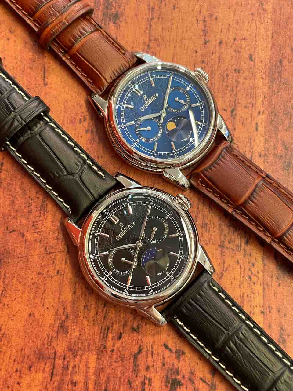 Orobianco】付け替えベルトセット！ムーンフェイズモデル【OR0074-2 