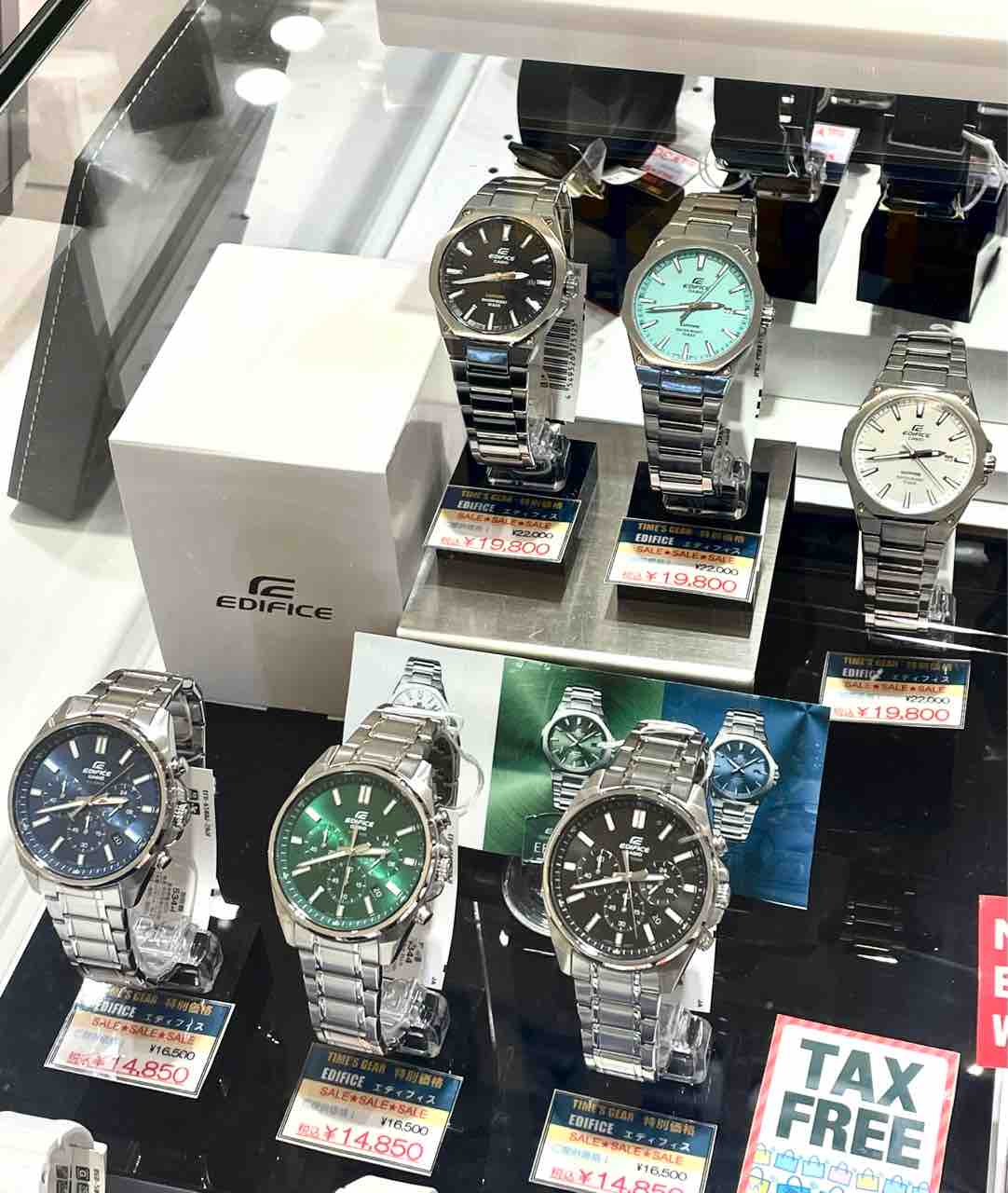 EDIFICE アナログ腕時計 クロノグラフ casioset25.jpg