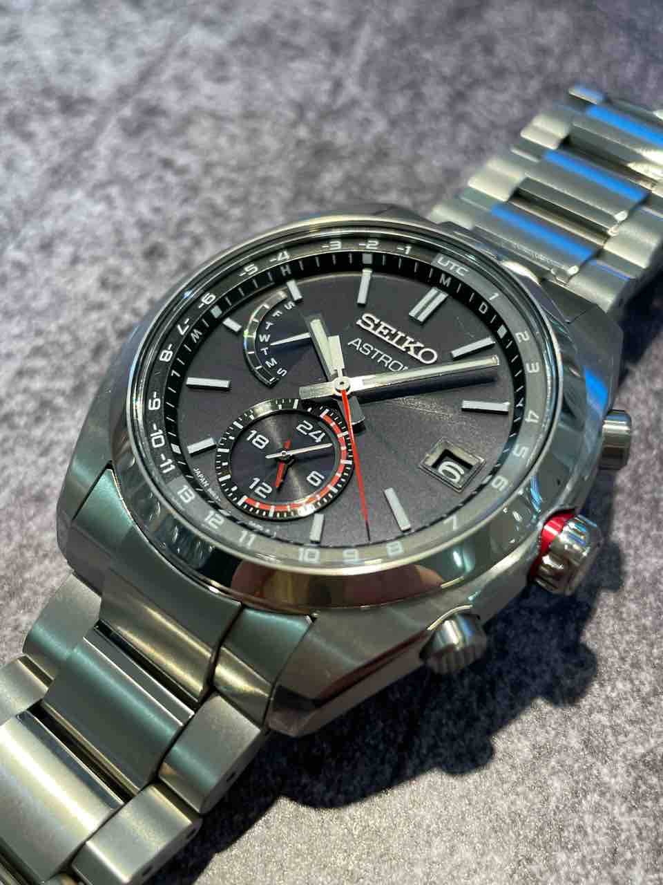 【不動品】セイコーアストロン SBXA017 セラミックチタン 不動品】セイコーアストロン SBXA017 セラミックチタン アストロン