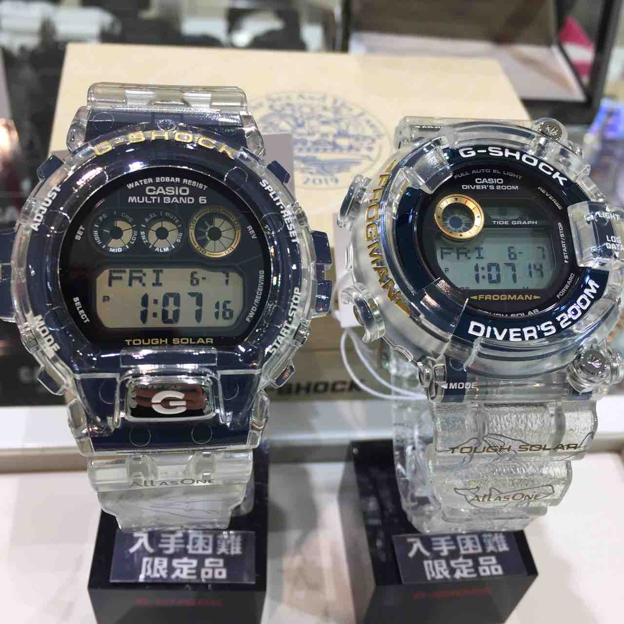 G-SHOCK イルクジ 25周年モデル 2019イルカクジラ - mirabellor.com