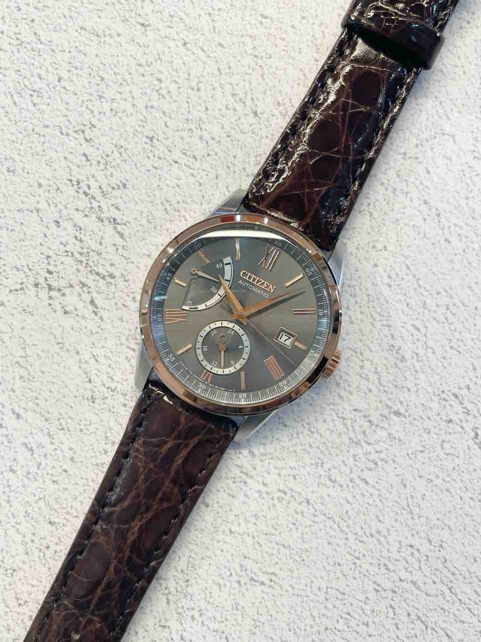 CITIZEN】高機能でクラシカルなメカニカルウォッチ【NB3004-04K 