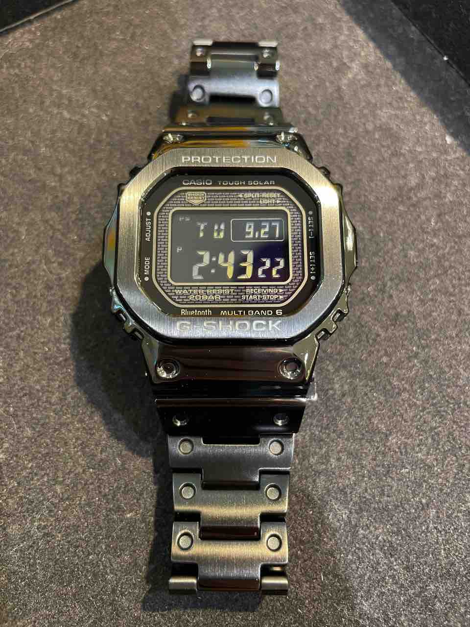 G-SHOCK】オールブラックフルメタル【GMW-B5000GD-1JF G-SHOCK】オールブラックフルメタル【GMW-B5000GD-1JF