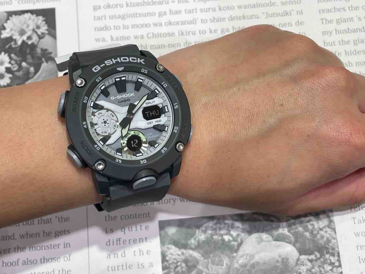 G-SHOCK】2/16発売の新作！グレーが渋い！【GA-2000HD-8AJF