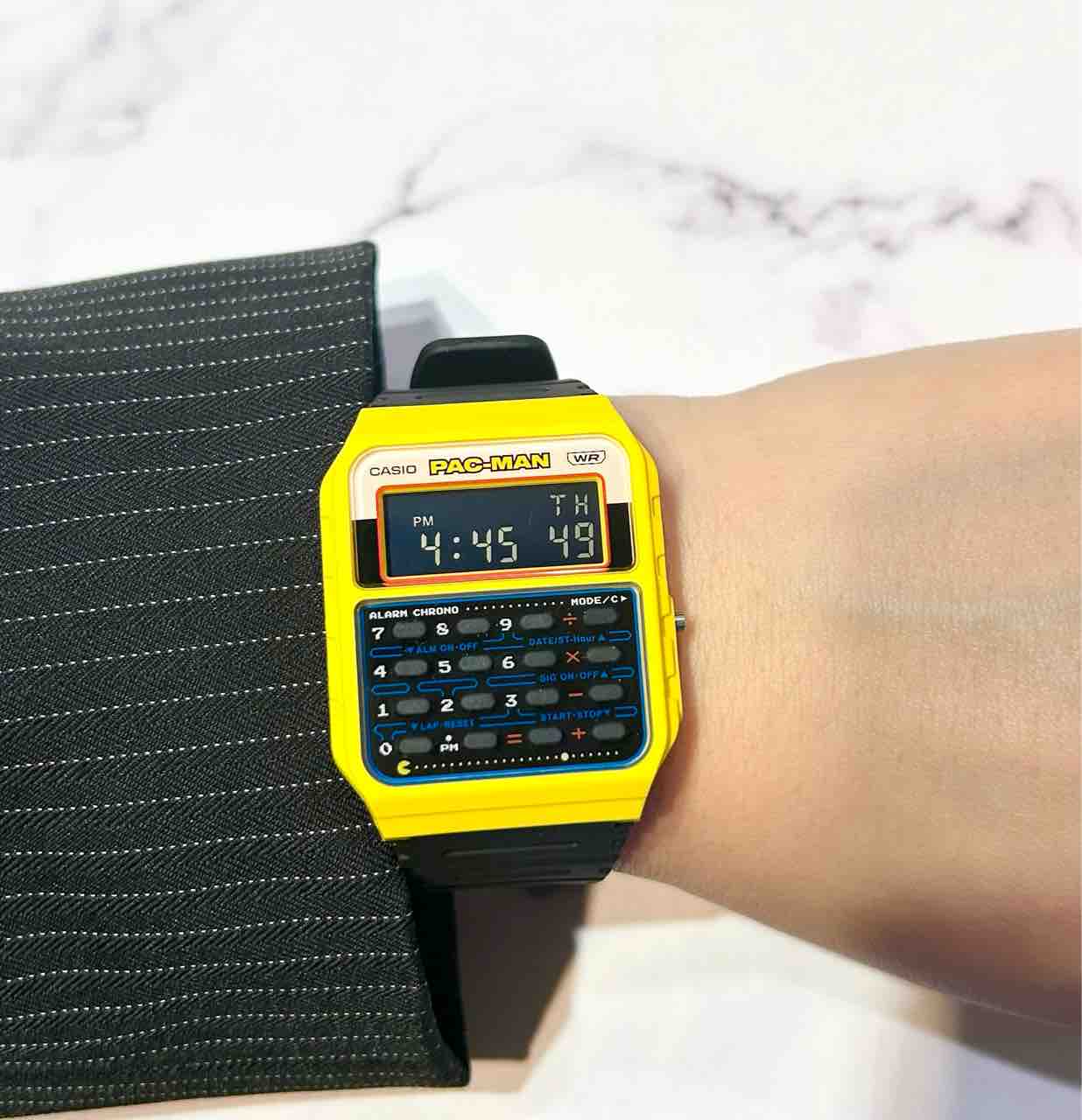 CASIO】カシオのクラシックウォッチと「パックマン」が 