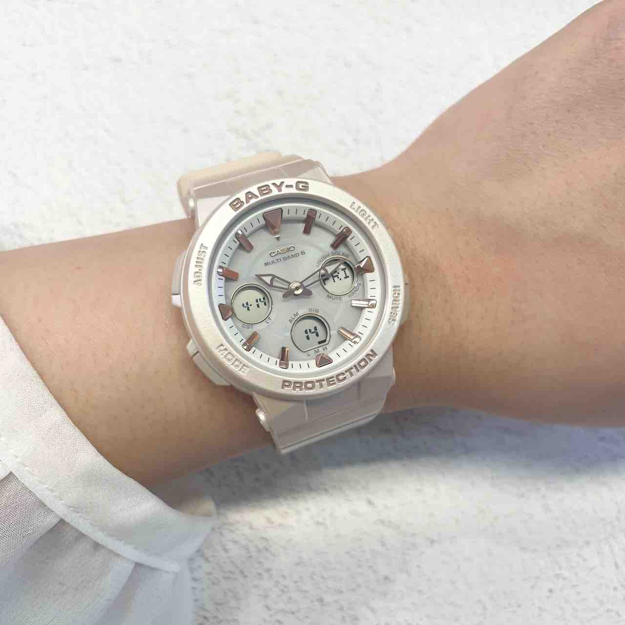 BABY-G BGA-2510-4AJF 電波ソーラー腕時計 BABY-G ベビージー 電波ソーラー レディース 腕時計 アナログ