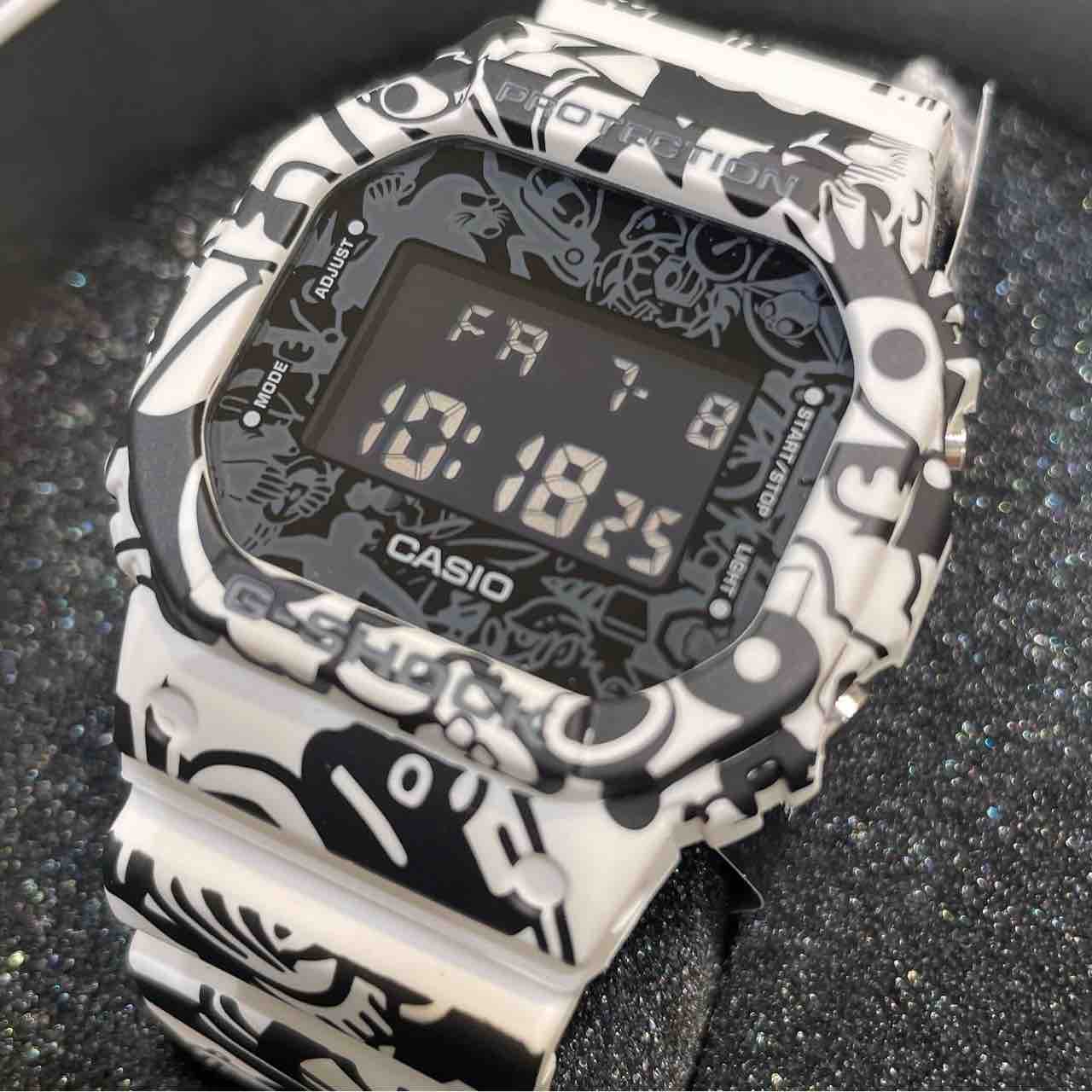 G-SHOCK】新作！歴代キャラクタープリントモデル！【DW-5600GU-7JR 