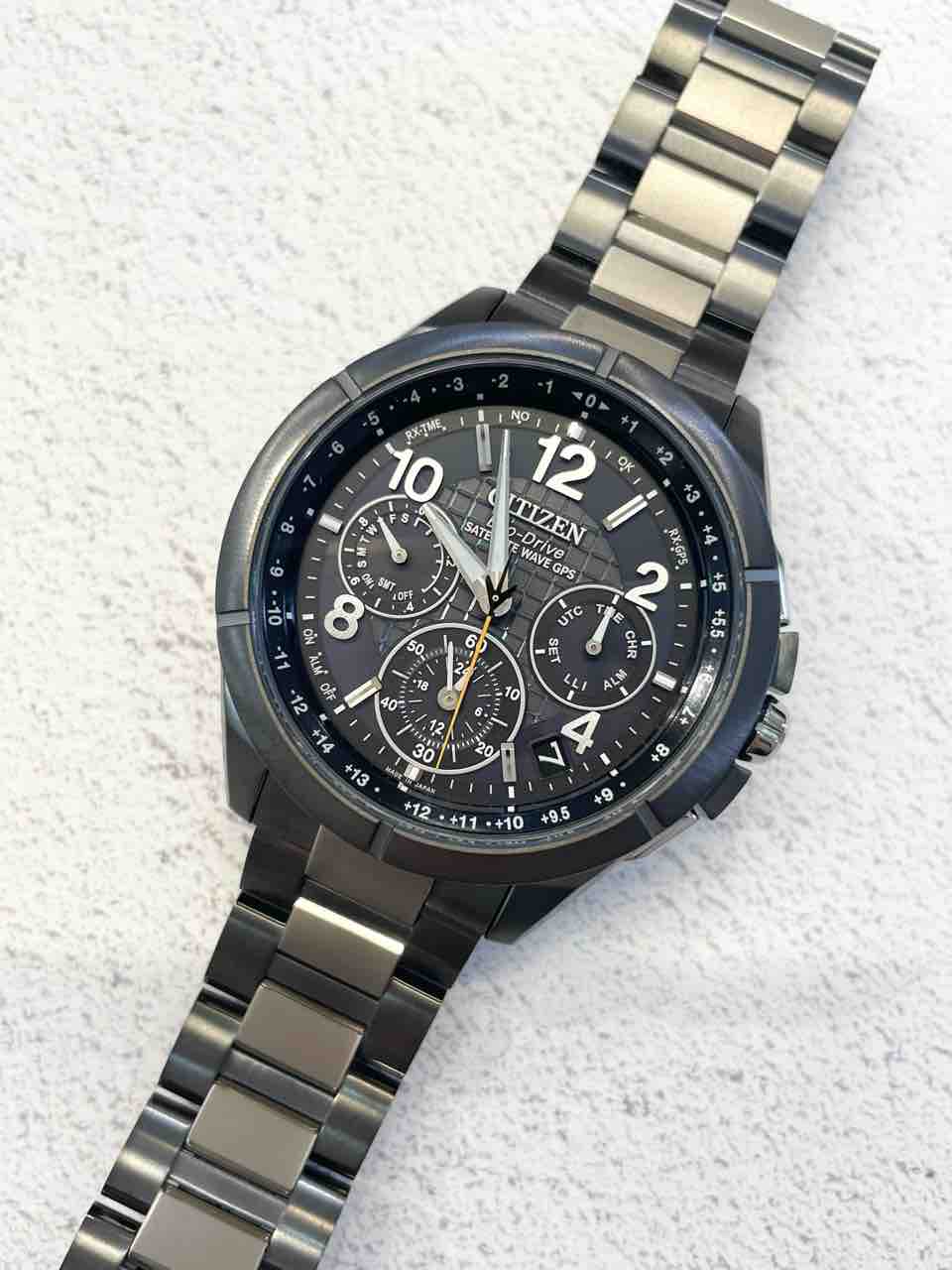 シチズンアテッサ ブラックチタン CC9075-52E シチズン(CITIZEN