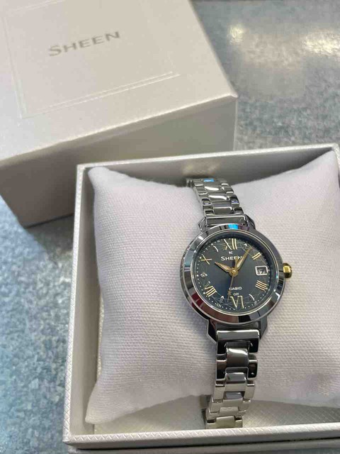 SHR さま　Elegance SHEEN】キラキラ輝くジオメトリック✨【SHW-5300D-2AJF】 : タイムズ