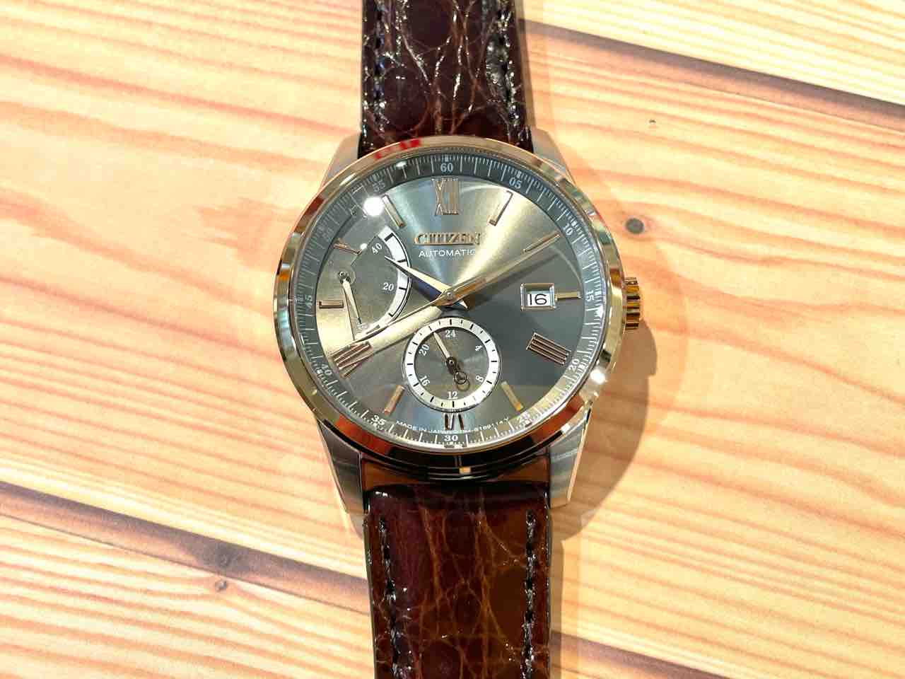 CITIZEN】スタイリッシュなメカニカルウォッチ！【NB3004-04K 