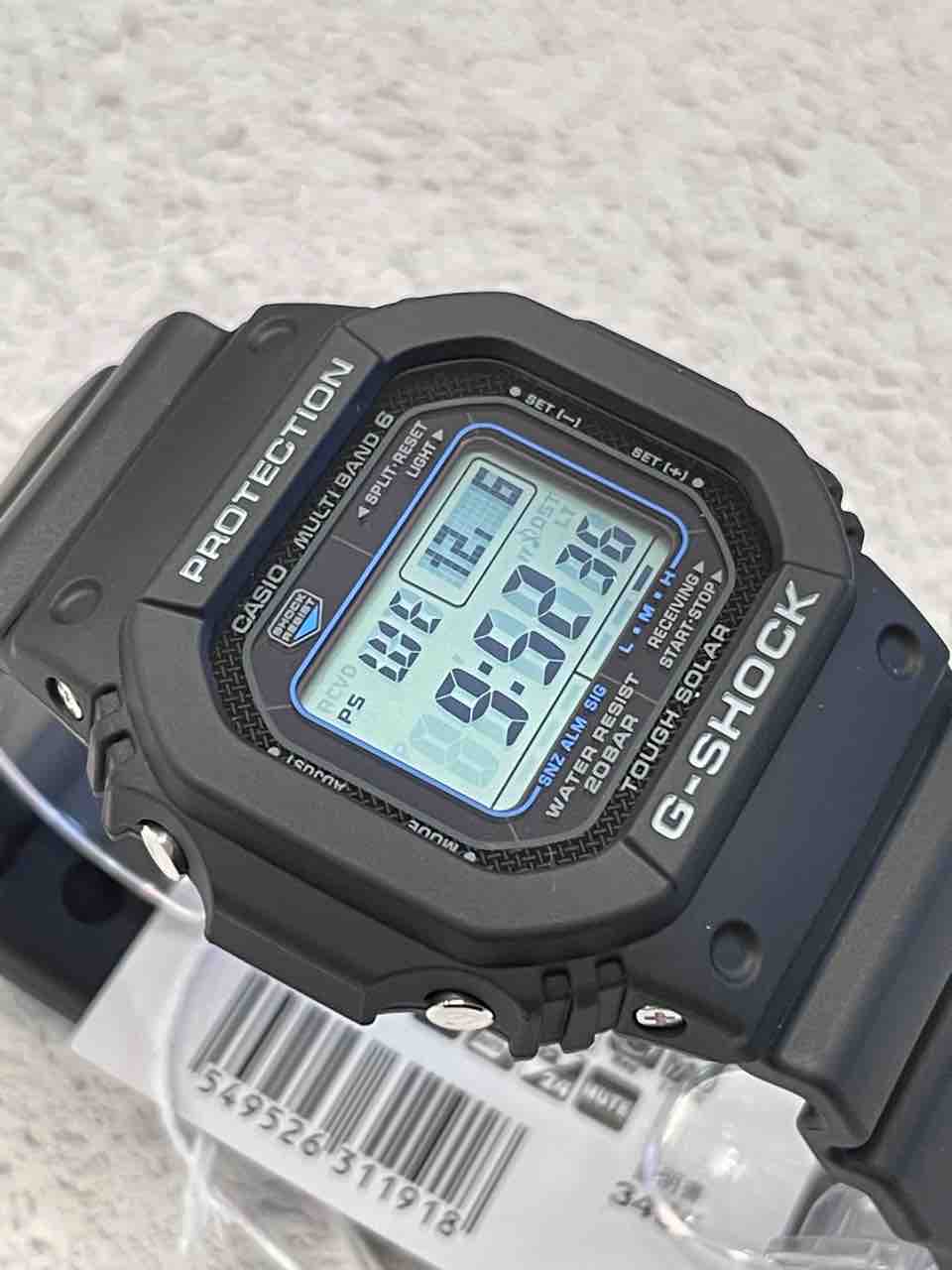 G-SHOCK】爽やかなブルーカラーで統一された定番モデル【GW-M5610U