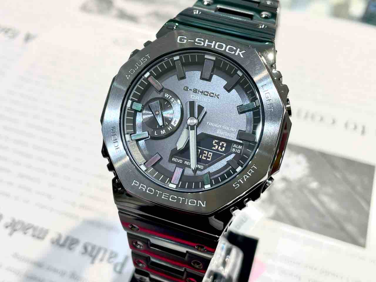 G-SHOCK】ブラックメタルがカッコいい!【GM-B2100BD-1AJF G-SHOCK】ブラックメタルがカッコいい!【GM-B2100BD-1AJF