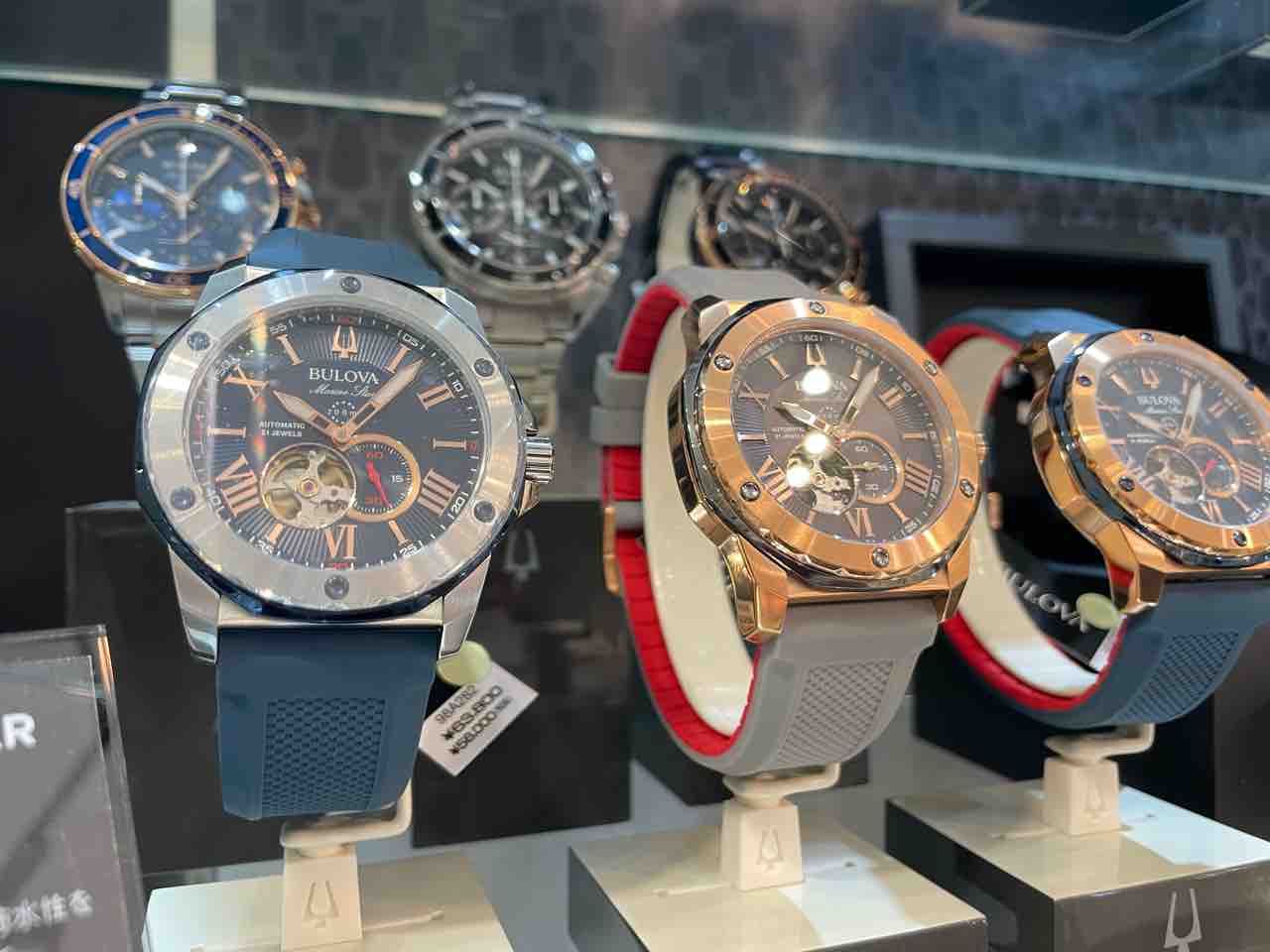 BULOVA　Marine Star 98A228 メンズ 自動巻き 稼働品 BULOVA Marine Star 98A228 メンズ 自動巻き 稼働品 BULOVA Marine