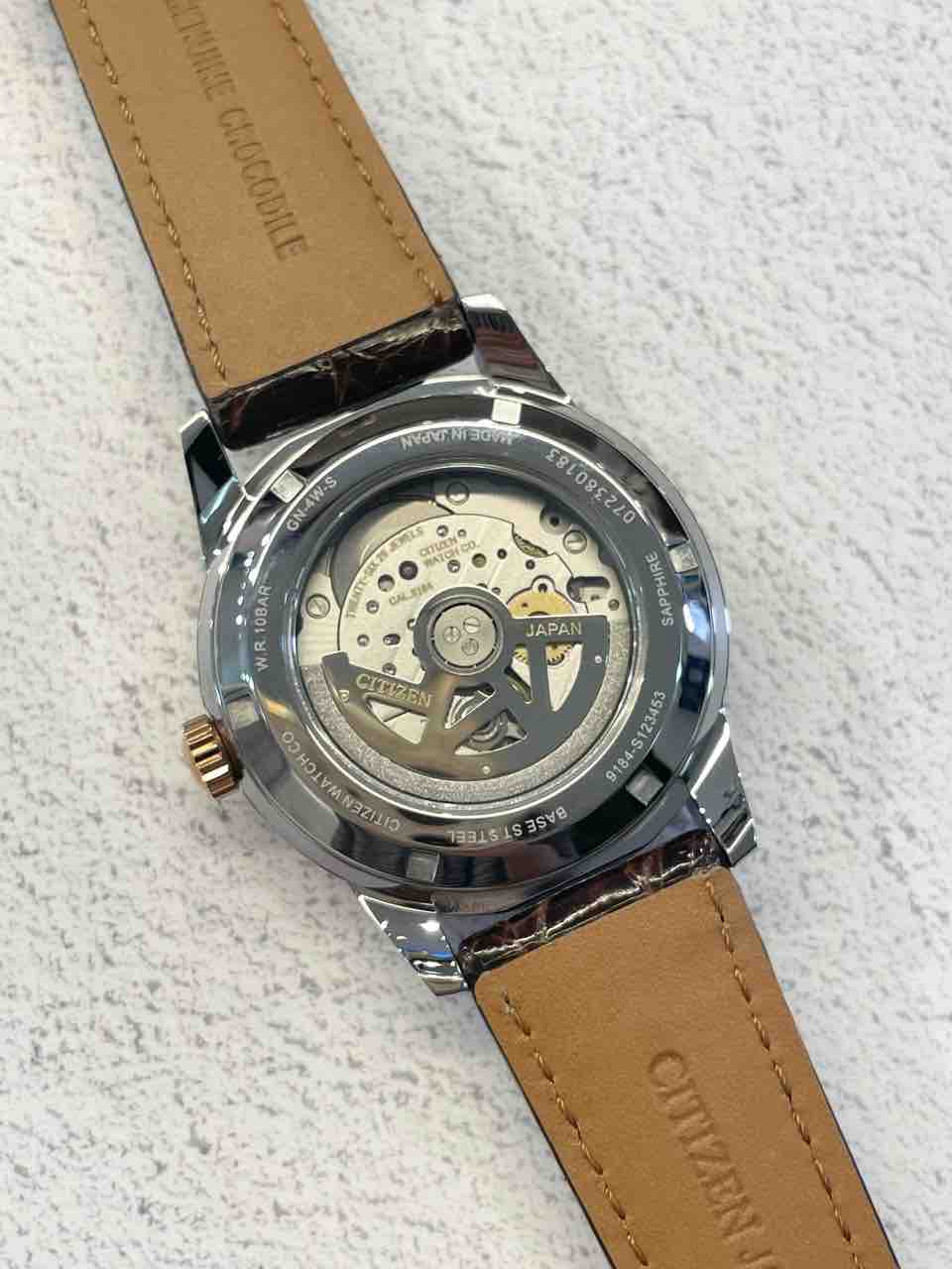 CITIZEN】高機能でクラシカルなメカニカルウォッチ【NB3004-04K 