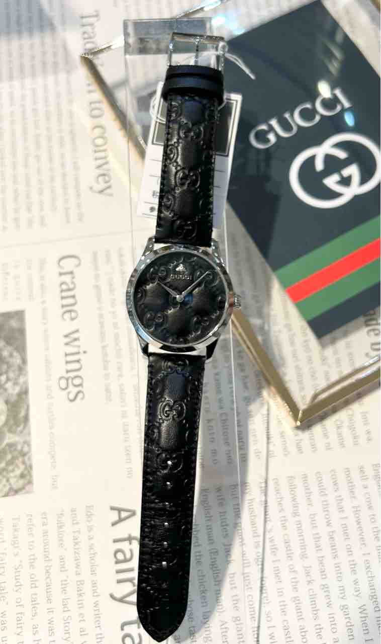 GUCCI GGパターン 腕時計