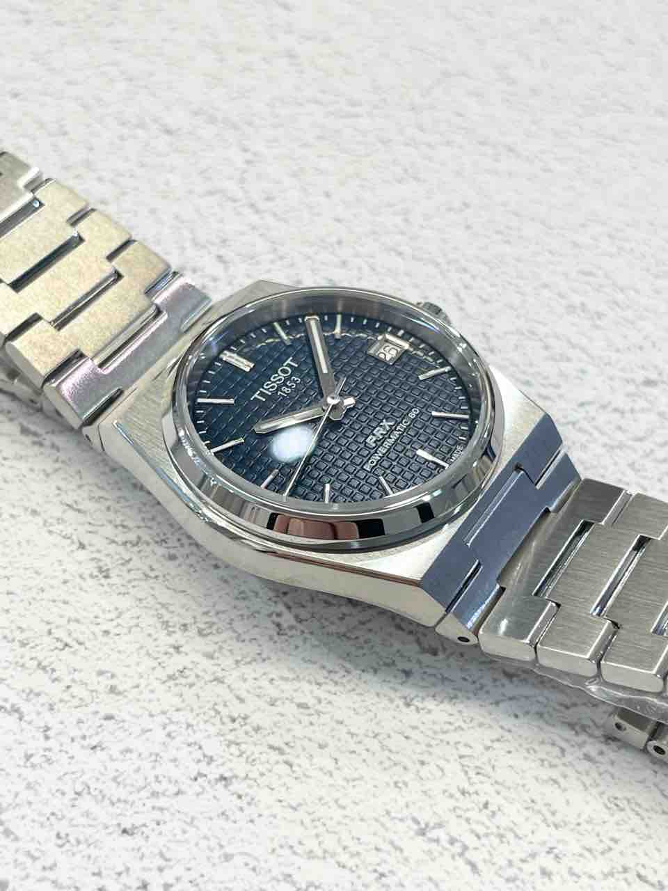 TISSOT PRX 自動巻き 腕時計 ネイビー Tissot PRX Powermatic 80 Blue 15ヶ月使用レビュー / トケタン