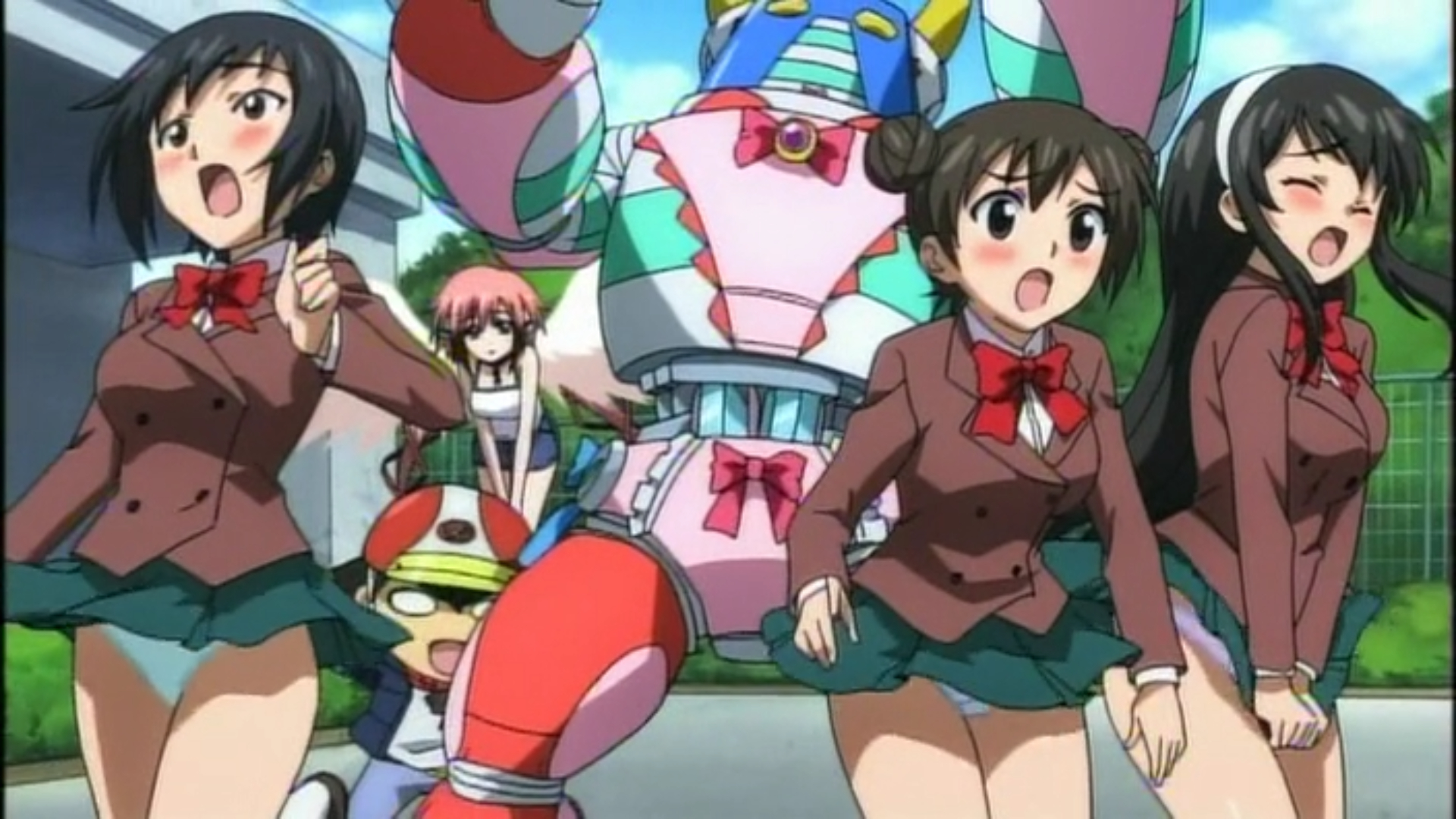 アニメ スカート めくり