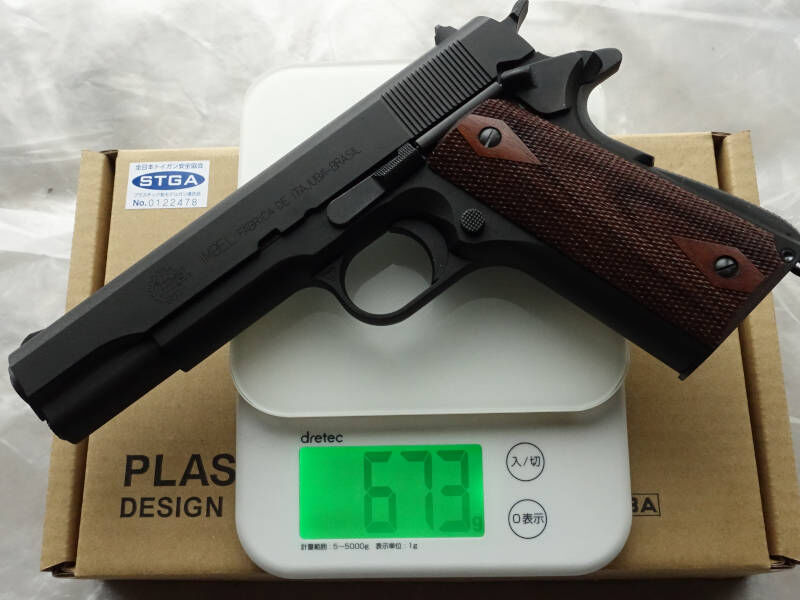 発火式モデルガン】 タニオコバ GM 7.5/ インベル M1911刻印