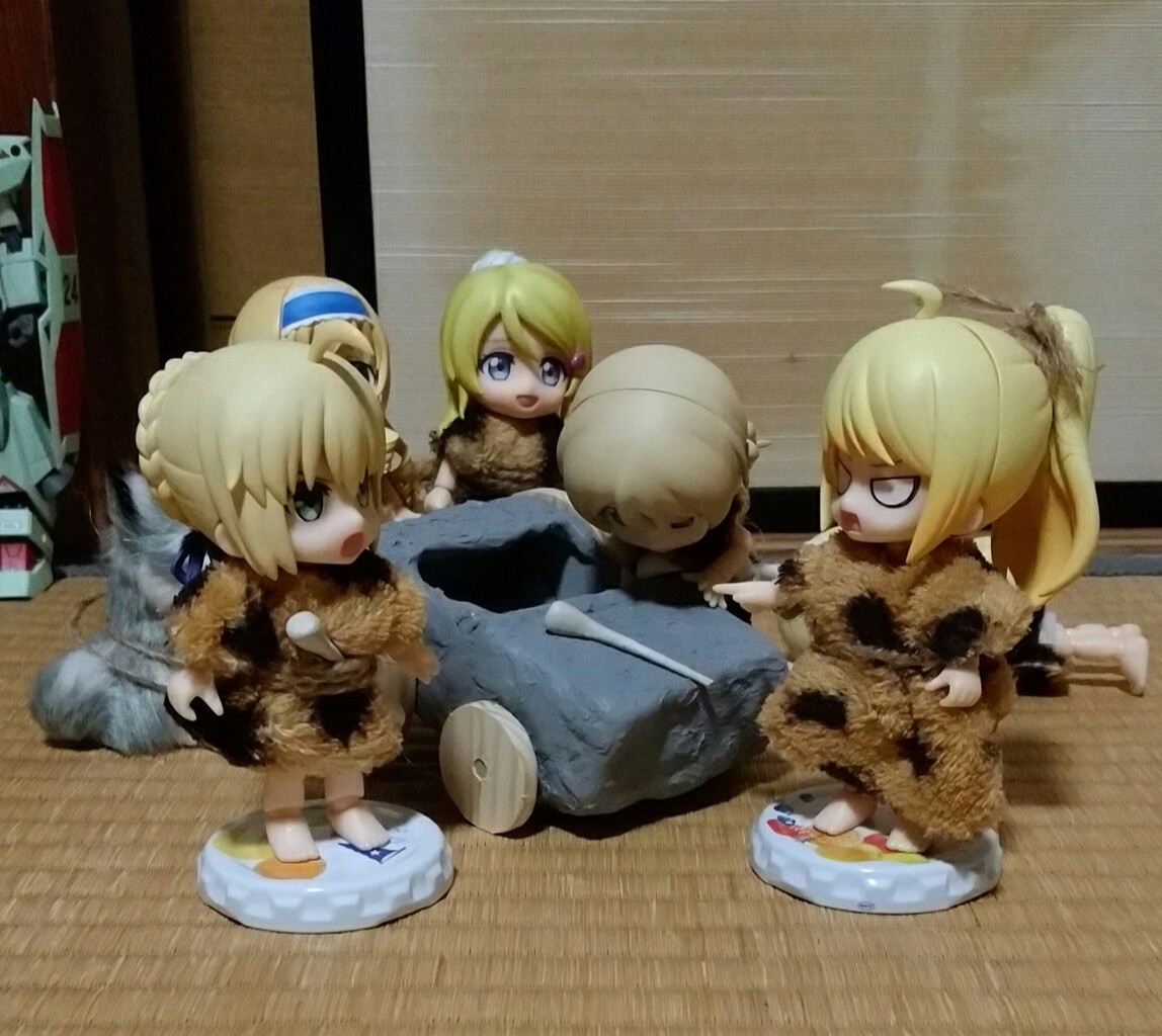 キューポッシュ,友情物語り,もめ事喧嘩かわいい原始人生活文明ブログ