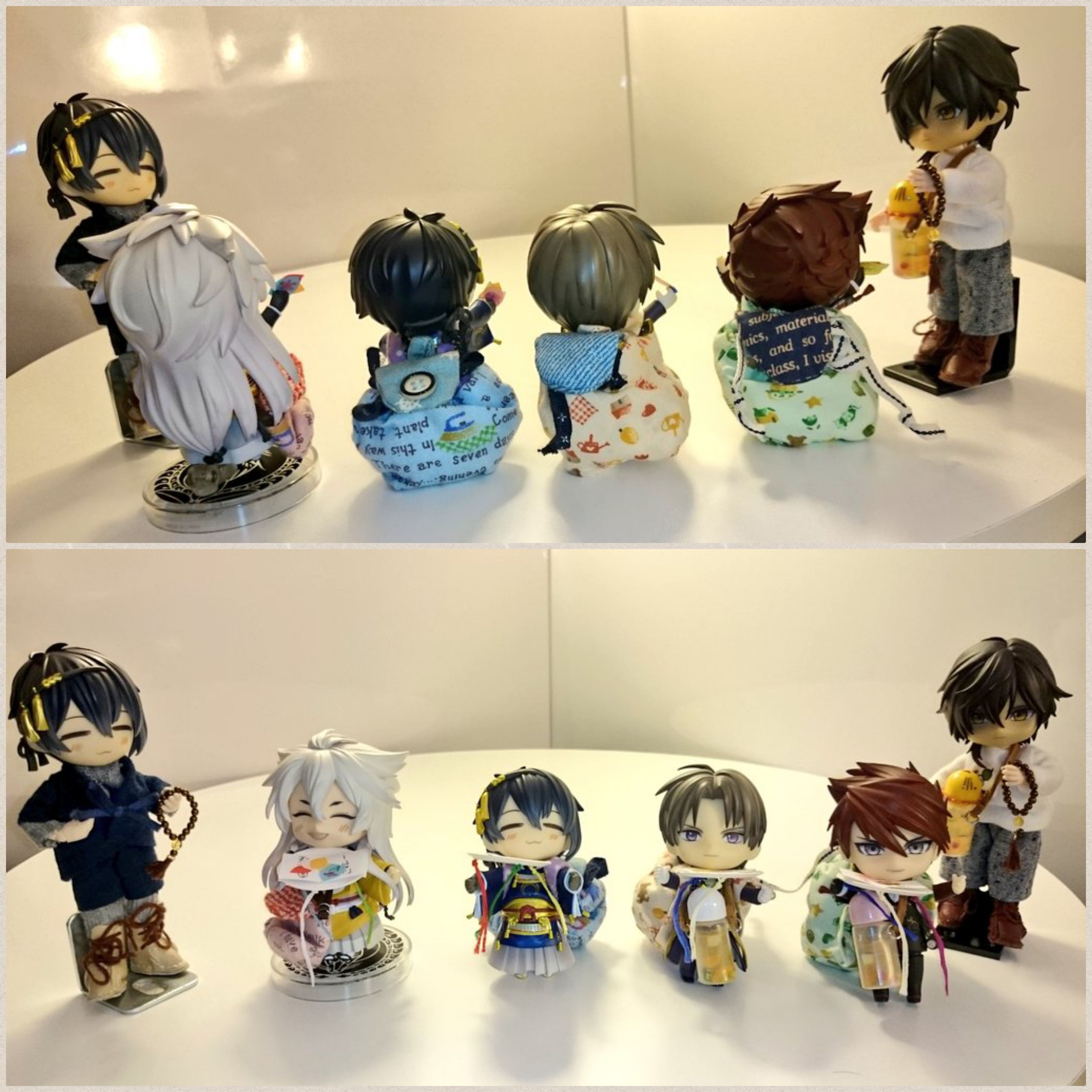 お友達ドールちゃん ねんどろいど本丸刀剣乱舞たち ご紹介 かわいい よもぎの幸せ ミニチュアフード作家 の日常生活