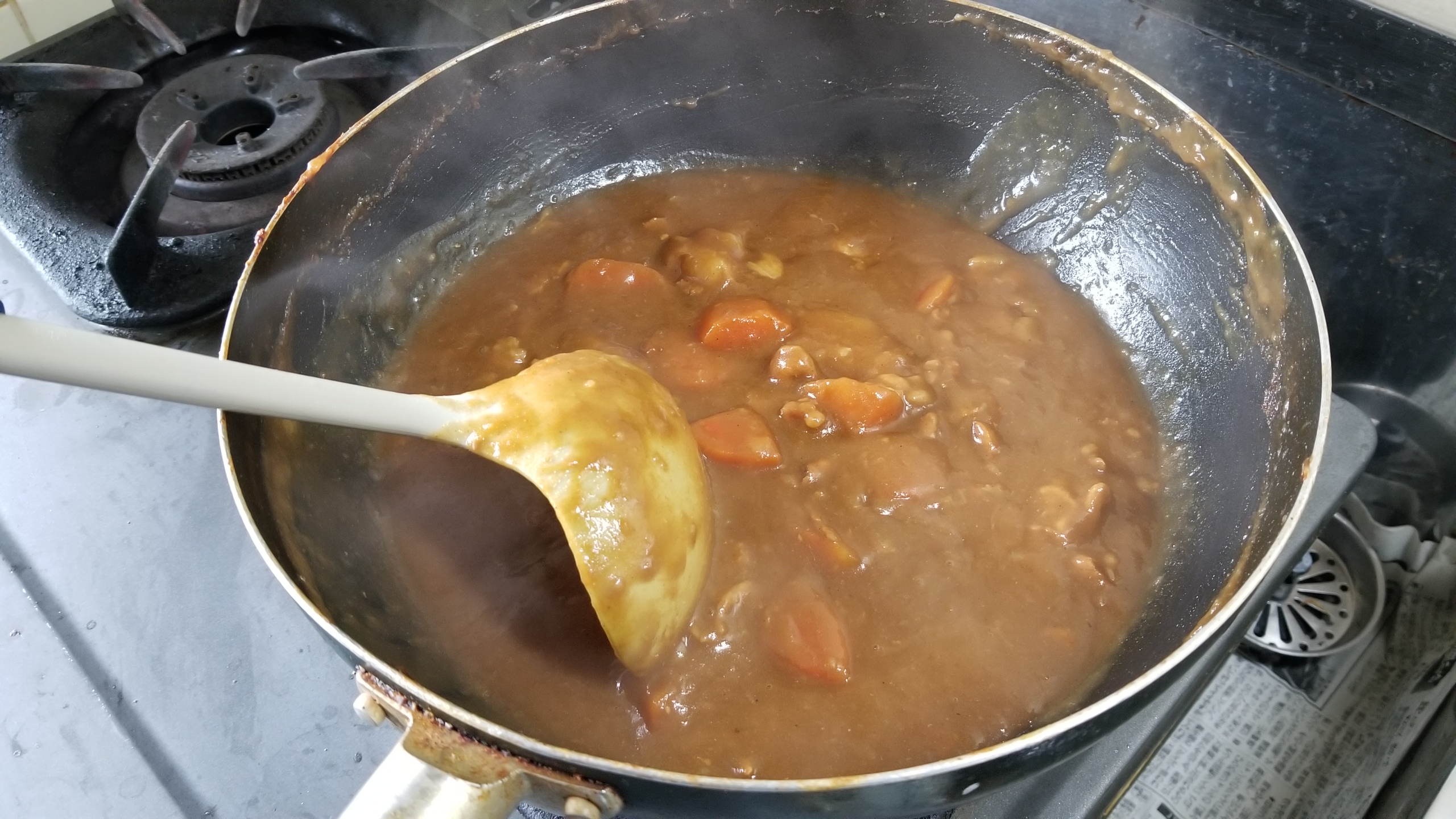 ドロドロポークカレーおいしいおすすめ簡単作り方人気レシピブログ