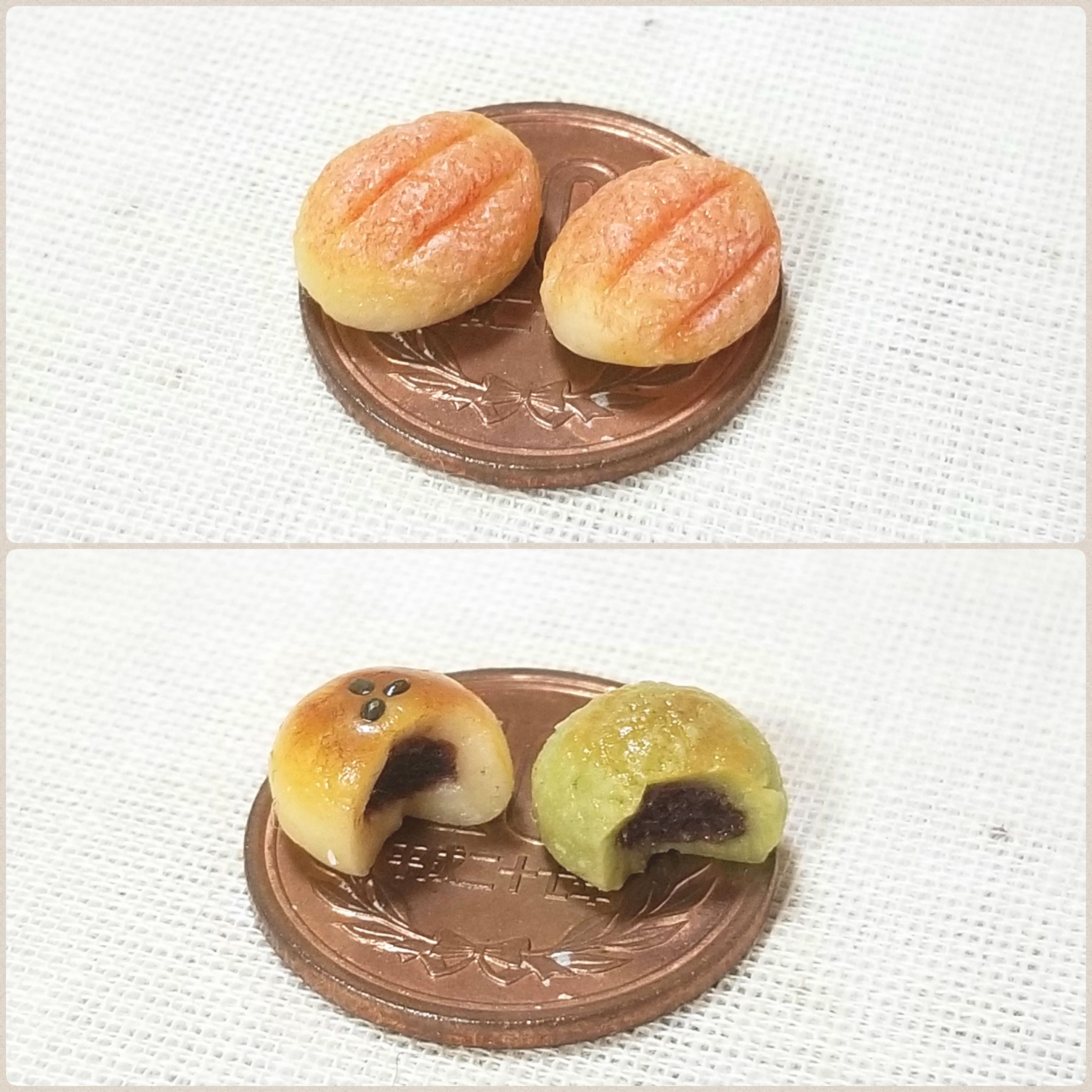ネットショッピング,ミニチュア,ミンネで販売中,セール商品,あんぱん