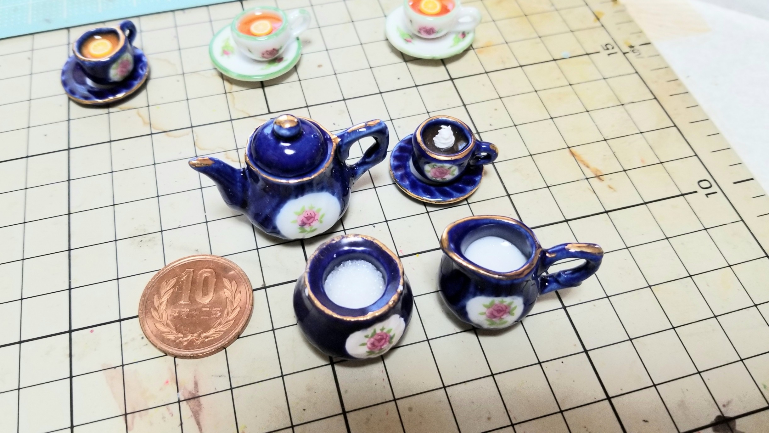 ミニチュアフードティーカップセット飲み物ミンネ販売人気かわいい