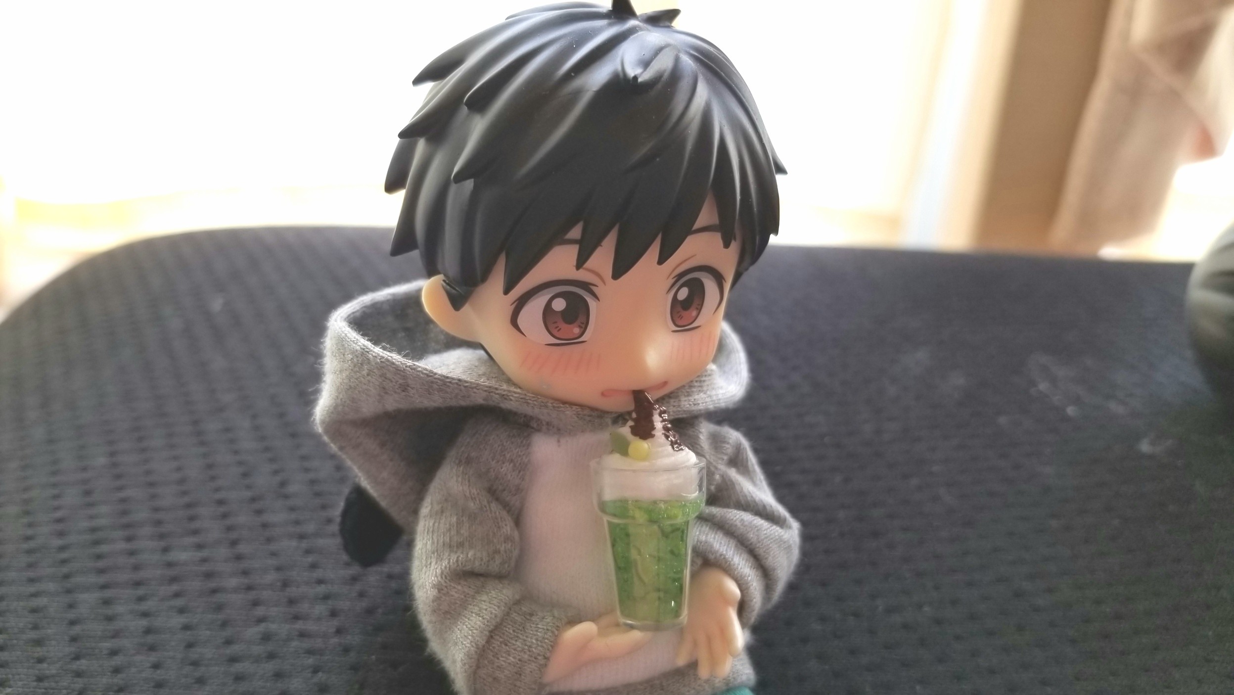ねんどろいど勝生勇利,オビツ11,ミニチュアフード,ドール,ジュース