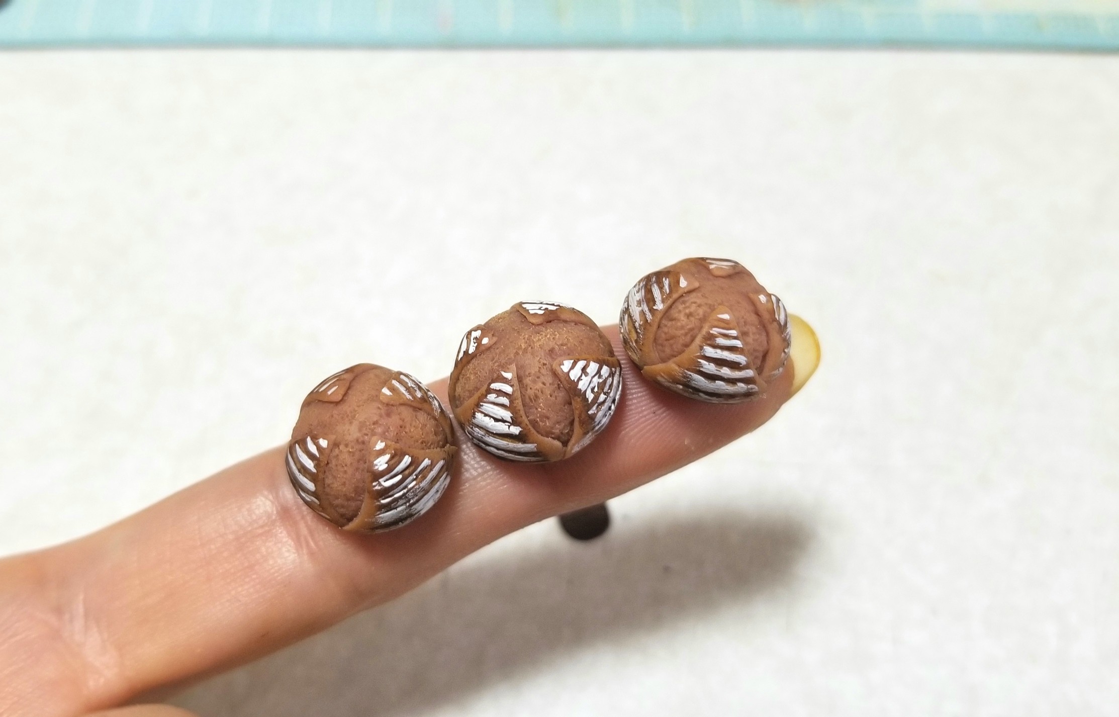 ミニチュアフード, パン, カンパーニュ, 樹脂粘土, 食品サンプル