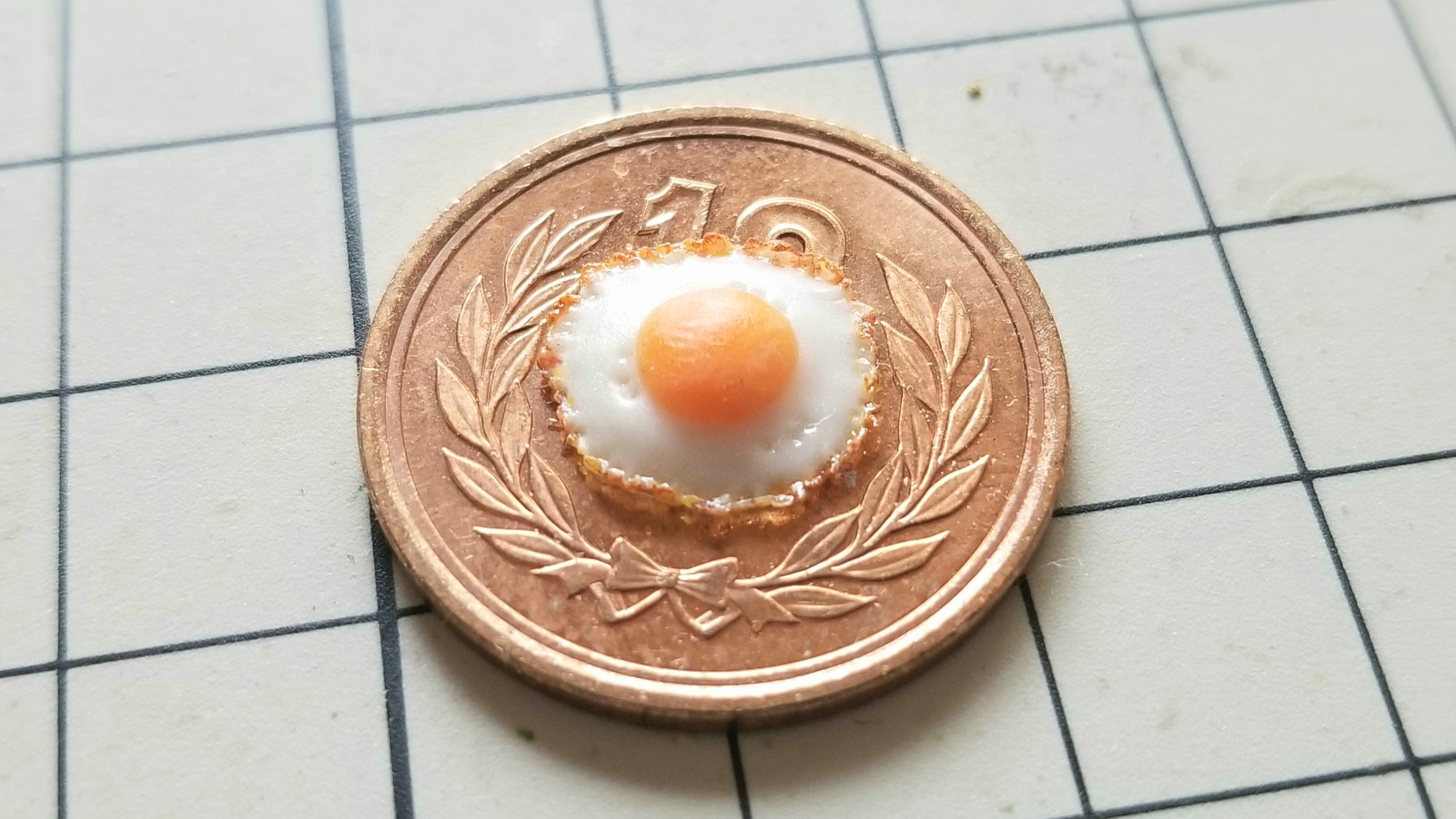ミニチュアフード目玉焼きミンネで販売中おすすめドール用品小物粘土