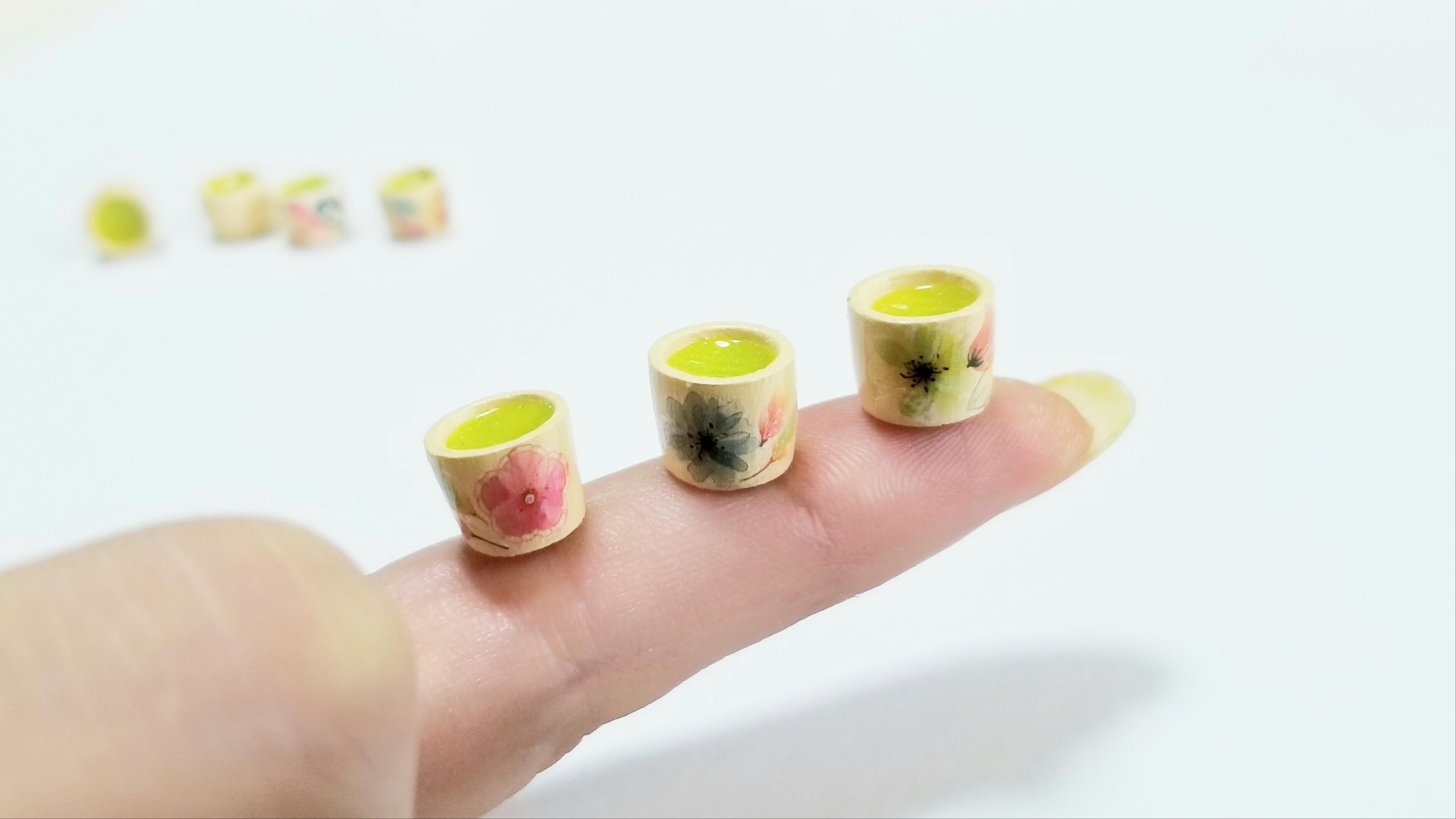 小さい可愛い小物人気おすすめお抹茶菓子美味しいそう綺麗な写真画像